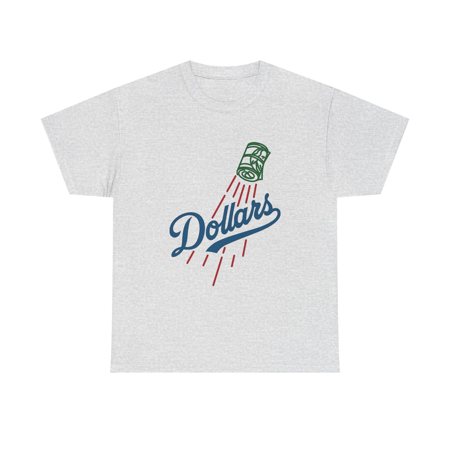 Dollars Baseball LA Cali Graphic T Shirt NEW Vintage Unisex Heavy Cotton Tee