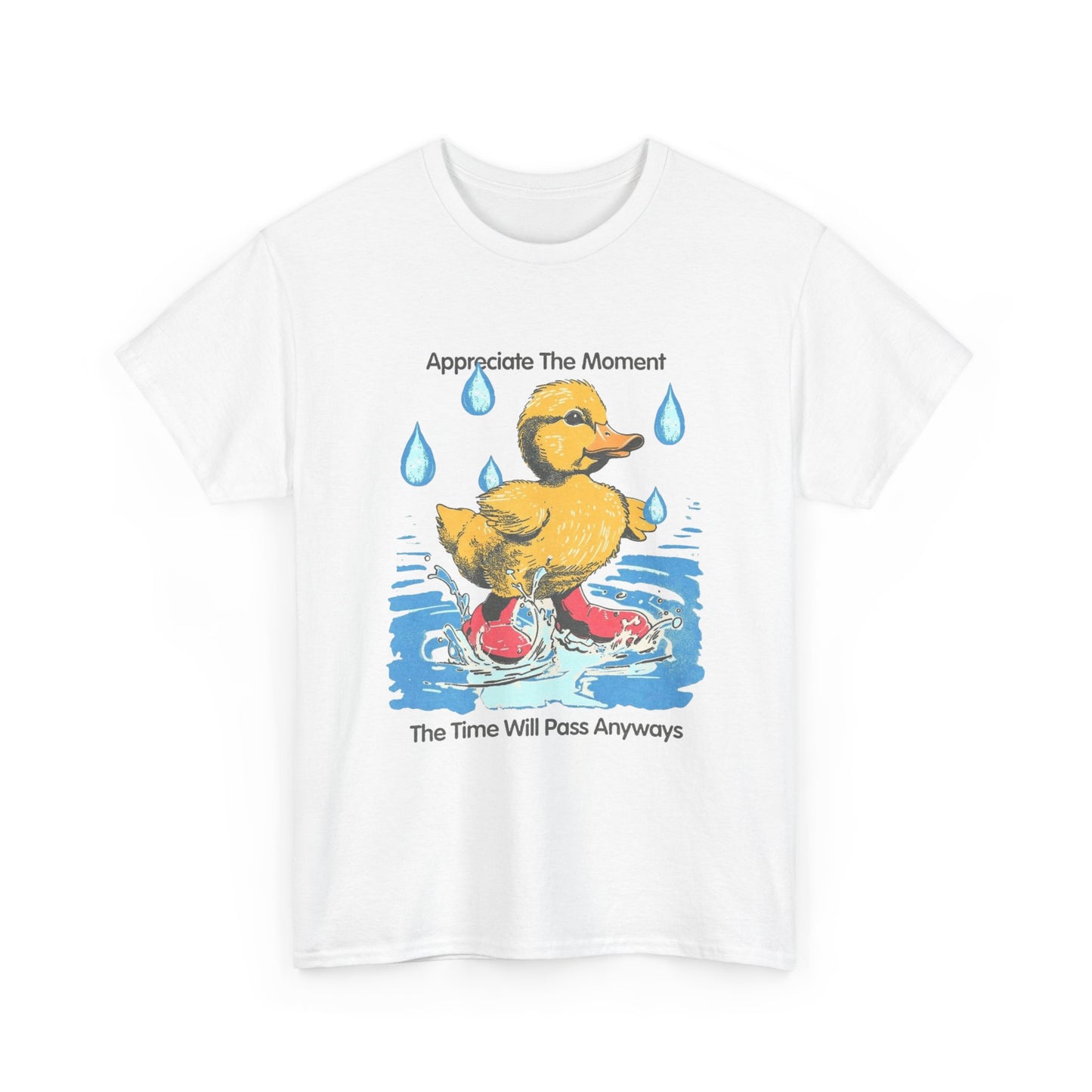 Appreciate The Moment Graphic T Shirt Unisex Heavy Cotton Tee Gift Vintage
