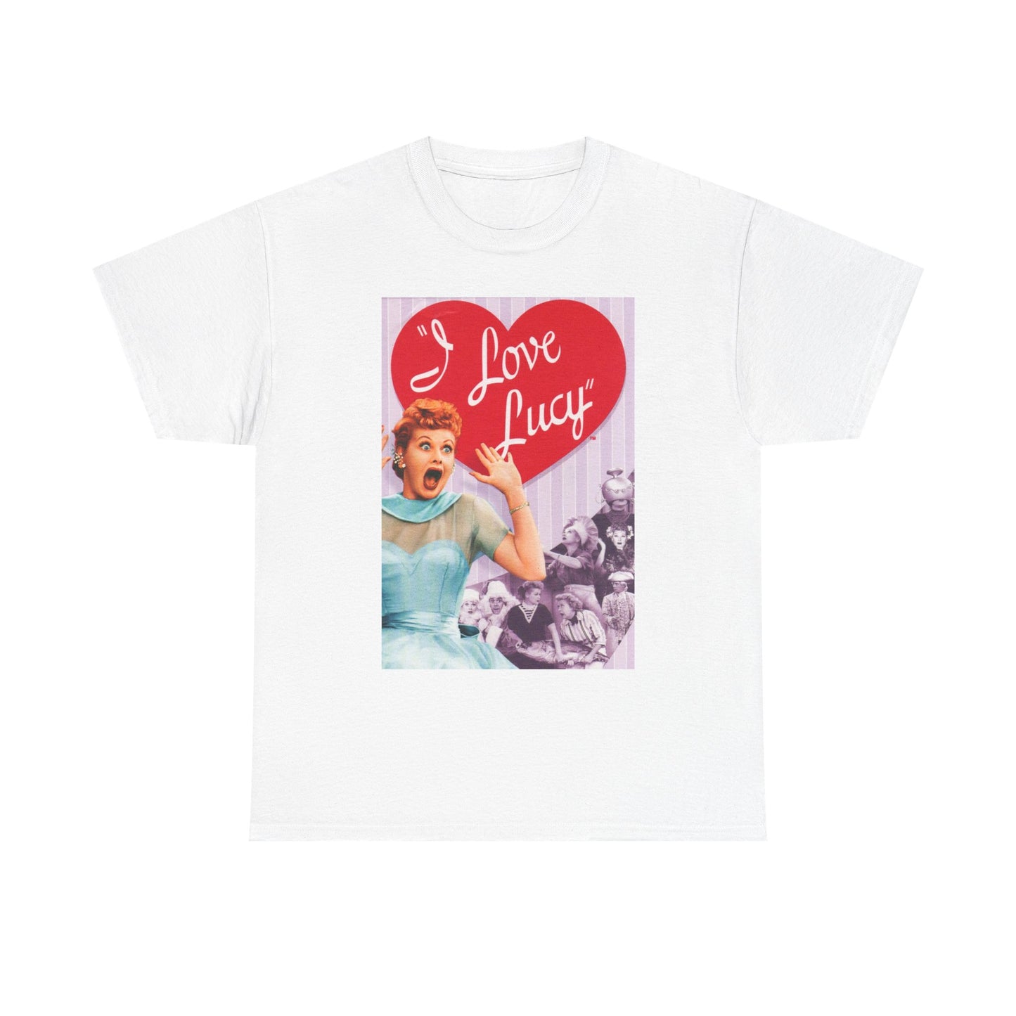 I Love Lucy Graphic T Shirt Vintage Retro Classic Series Comedy Unisex