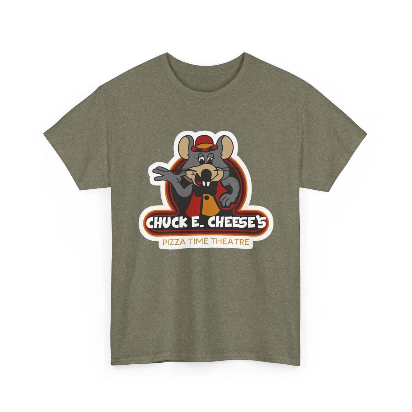 Chuck E Cheese Vintage 90's Kids Graphic T Shirt NEW Unisex Heavy Cotton Tee