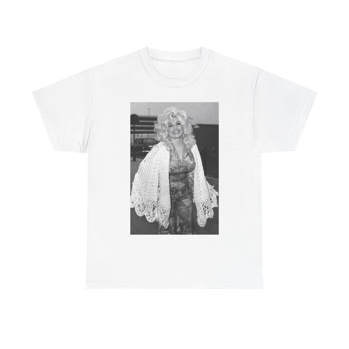 Dolly Parton T-shirt graphic country Tennessee vintage retro art Unisex Heavy
