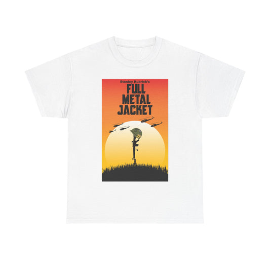 Full Metal Jacket Poster Shirt Vintage Retro Vietnam Unisex Heavy Cotton Tee