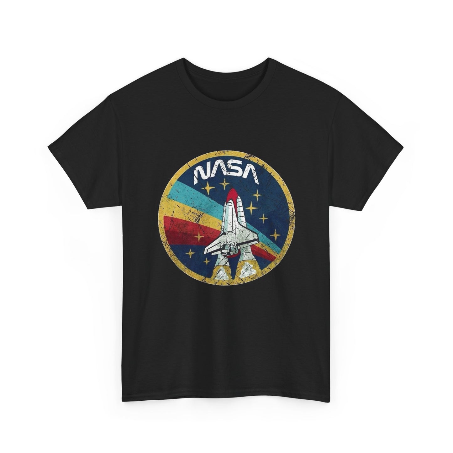 NASA Retro 90's Graphic T Shirt Unisex Heavy Cotton Tee