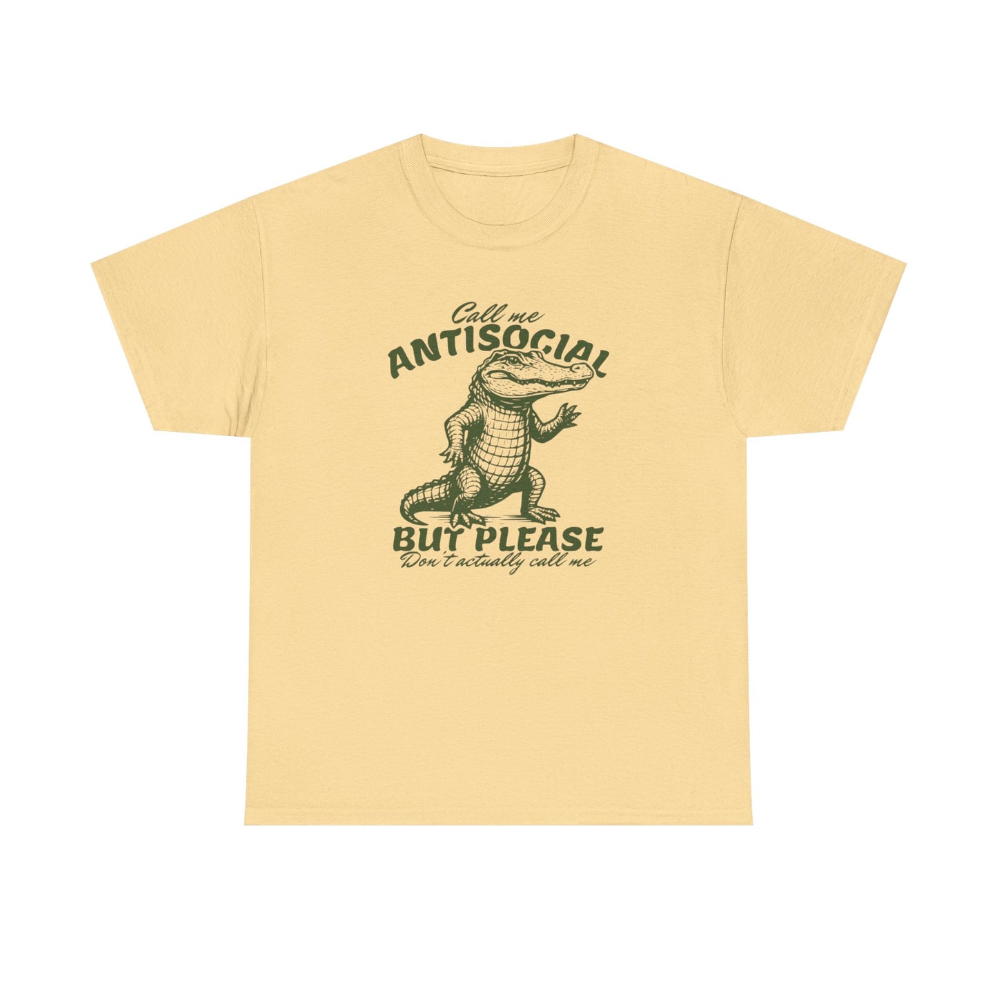 Call Me Anti Social Graphic T Shirt Womens Brand New Cotton Tee