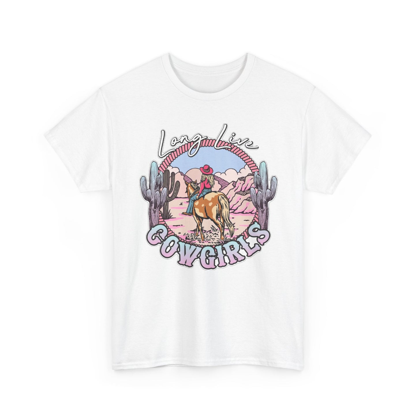 Long Live Cowgirls Graphic T Shirt Women's BRAND NEW  Cotton Tee