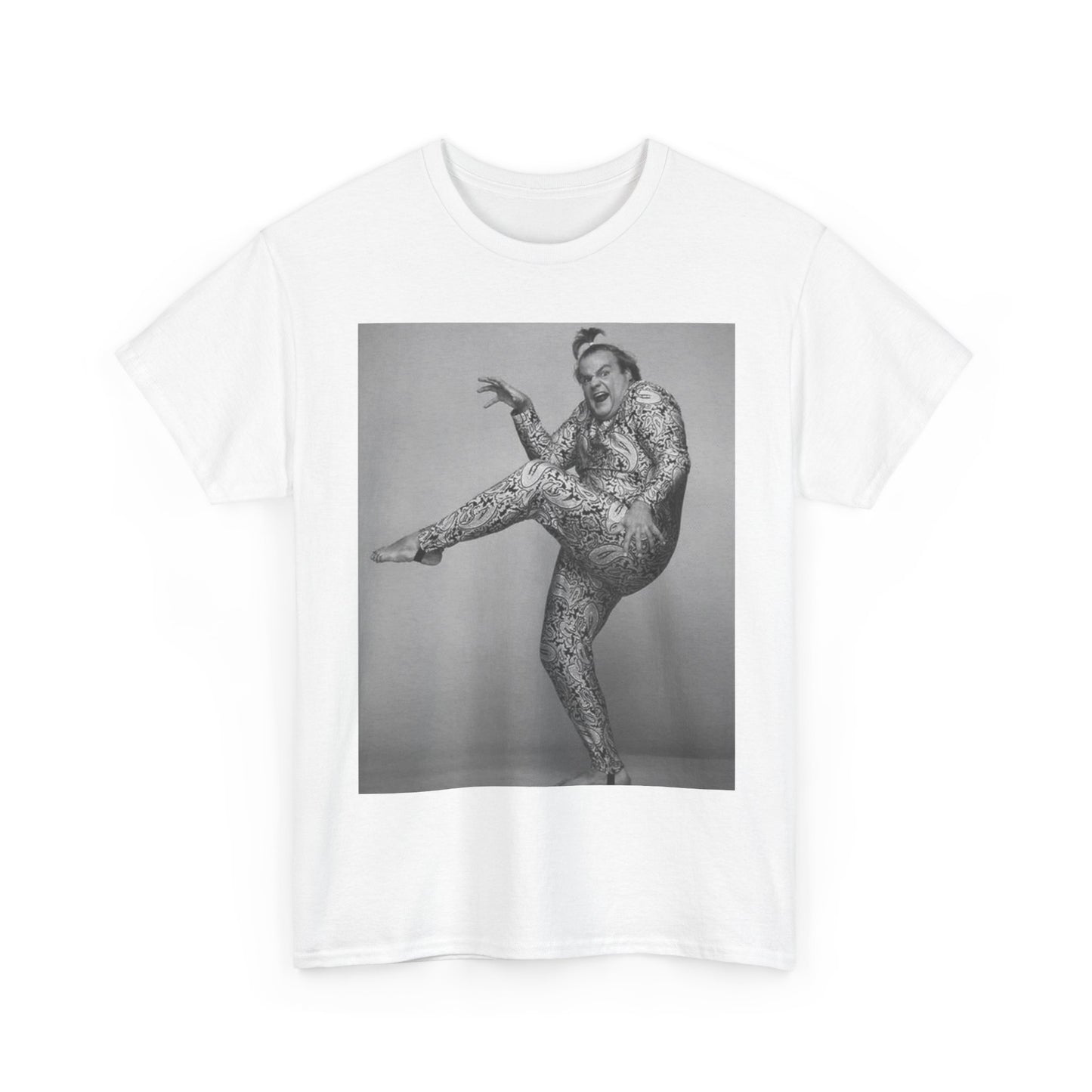 Chris Farley T-shirt funny vintage graphic comedy Gillis SNL Unisex Heavy Cotton