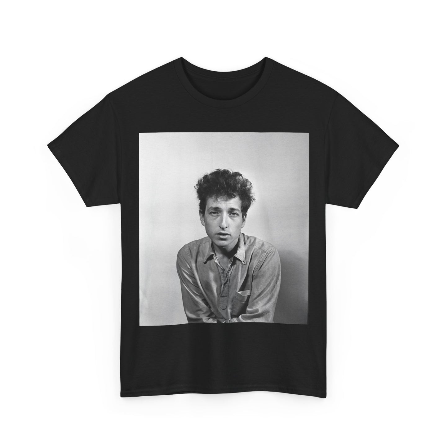 Bob Dylan T-shirt vintage retro classic art vibe Unisex Heavy Cotton Tee
