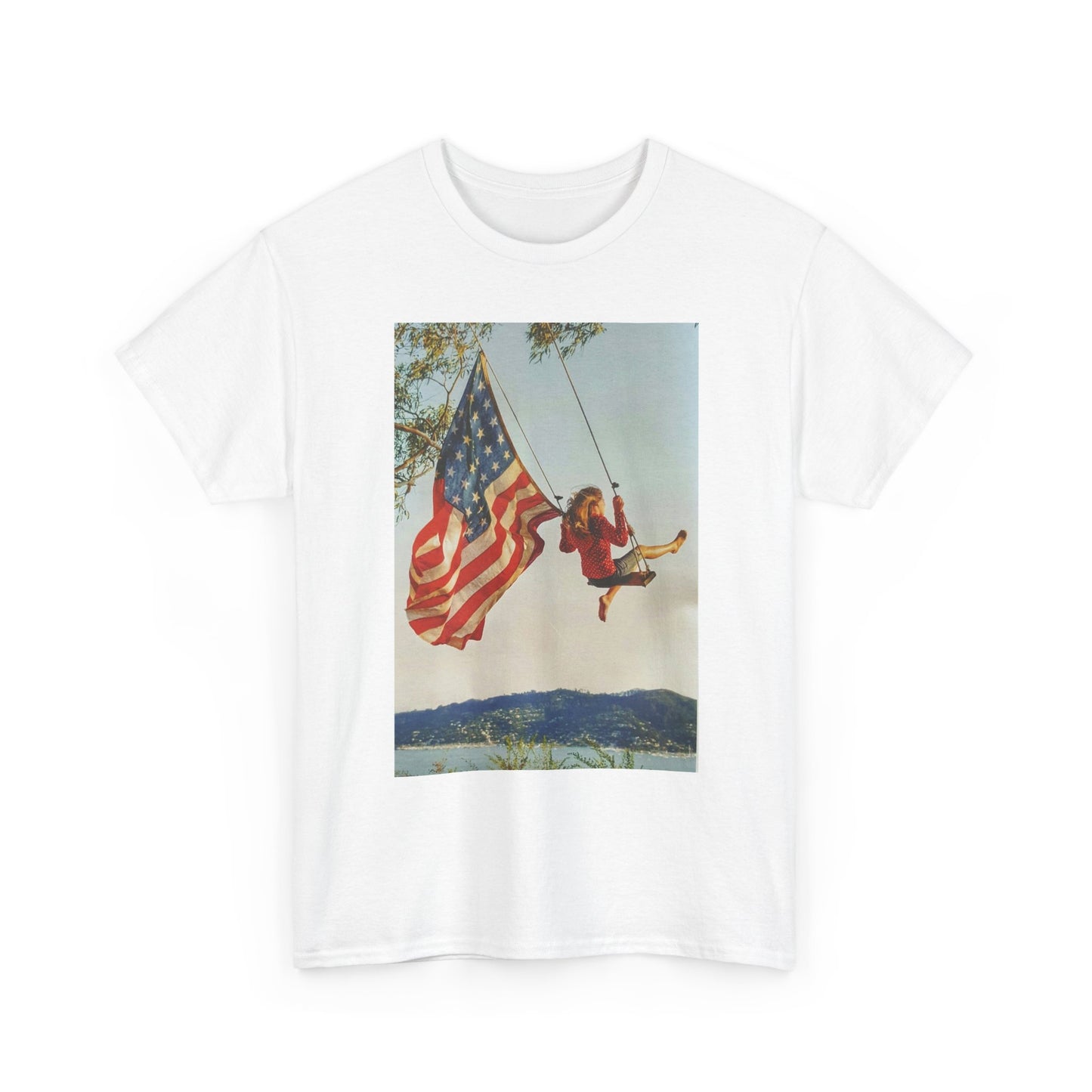 Olde Americana Make America Great Again Graphic T Shirt NEW Unisex Heavy Cotton