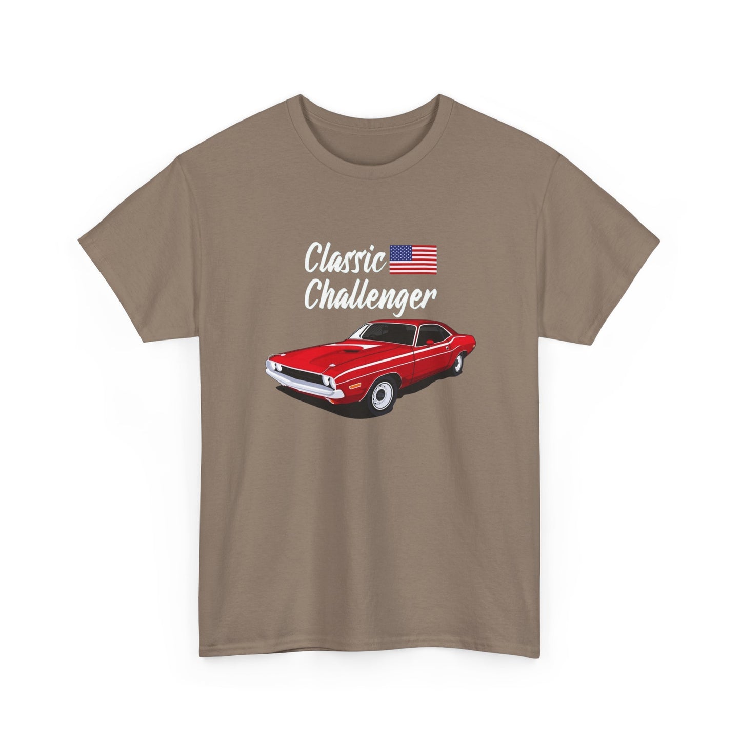 Classic Challenger USA Mopar Graphic T Shirt NEW ADULT