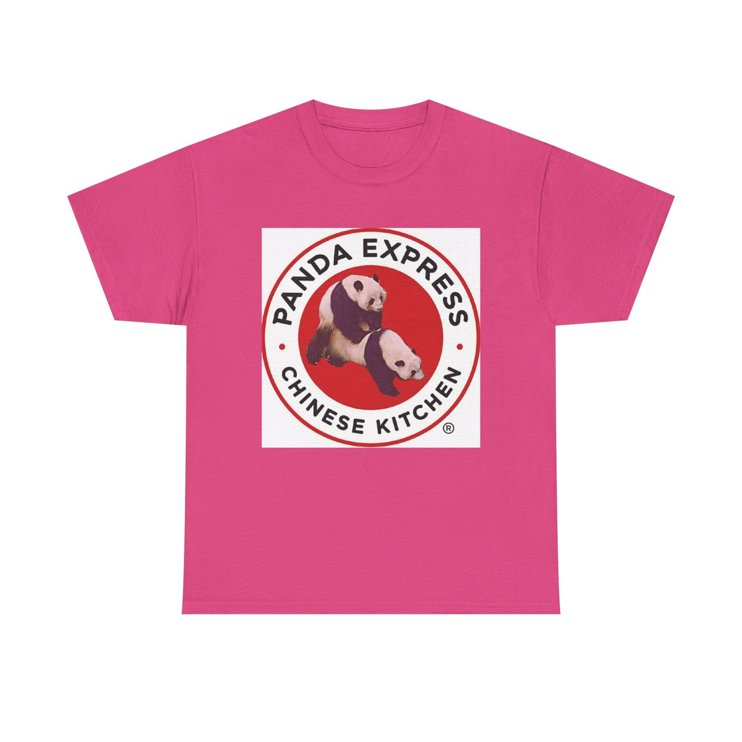 Panda Express Chinese food funny graphic food truck Unisex Heavy Cotton Tee