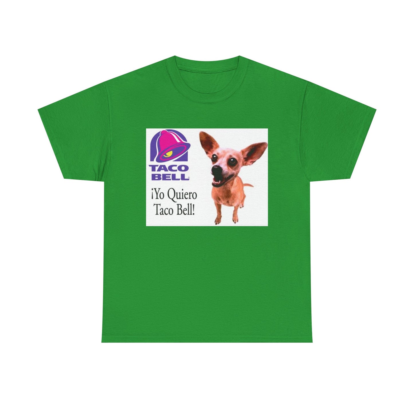 Taco Bell Shirt Funny Retro Logo Mexican Dog 90s Nostalgia Unisex Heavy Cotton