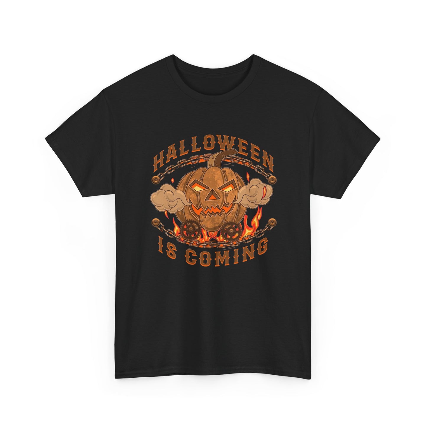 Halloween Is Coming Pumpkin Graphic T Shirt BRAND NEW GIFT