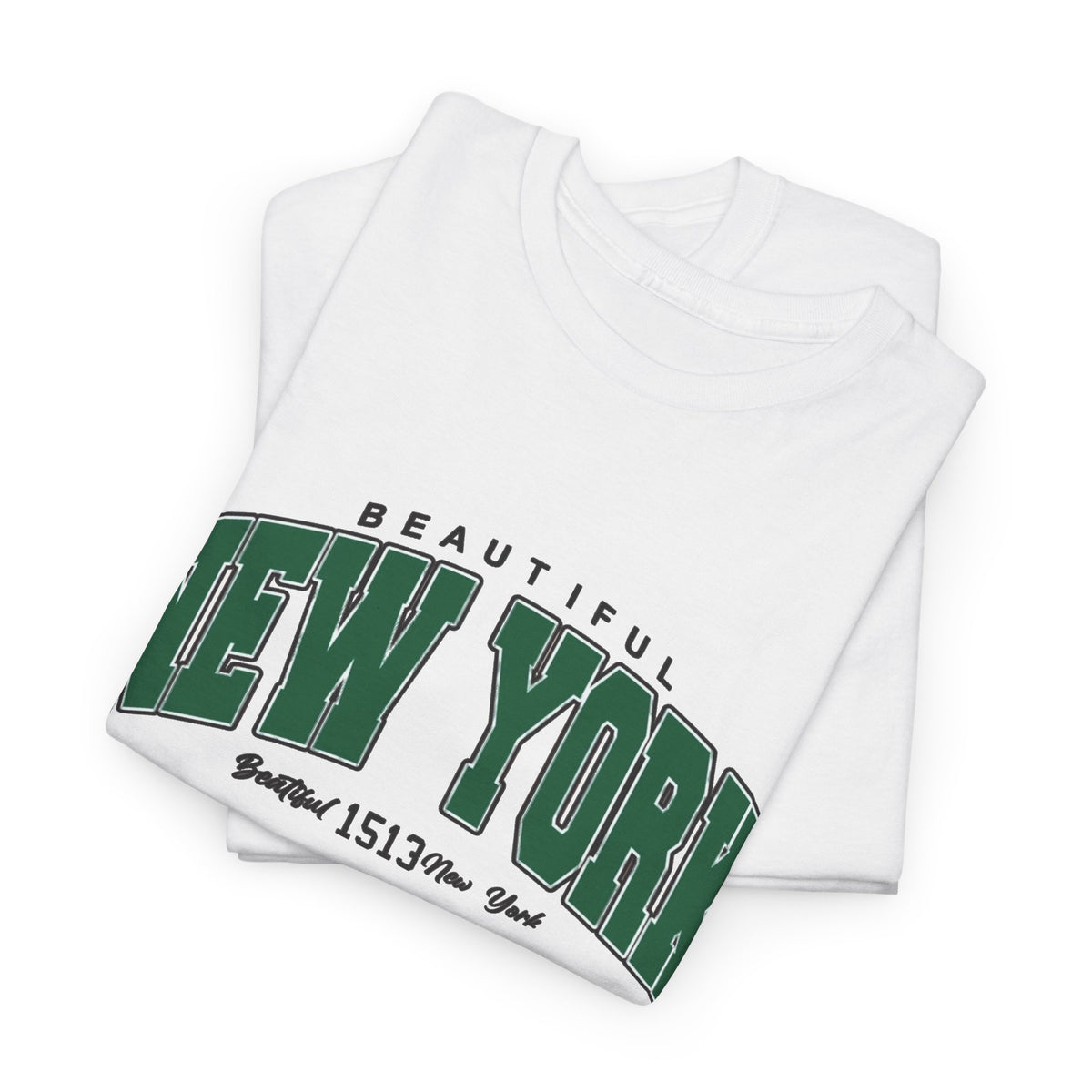 Beautiful New York Graphic T Shirt Men's Heavy Cotton Tee