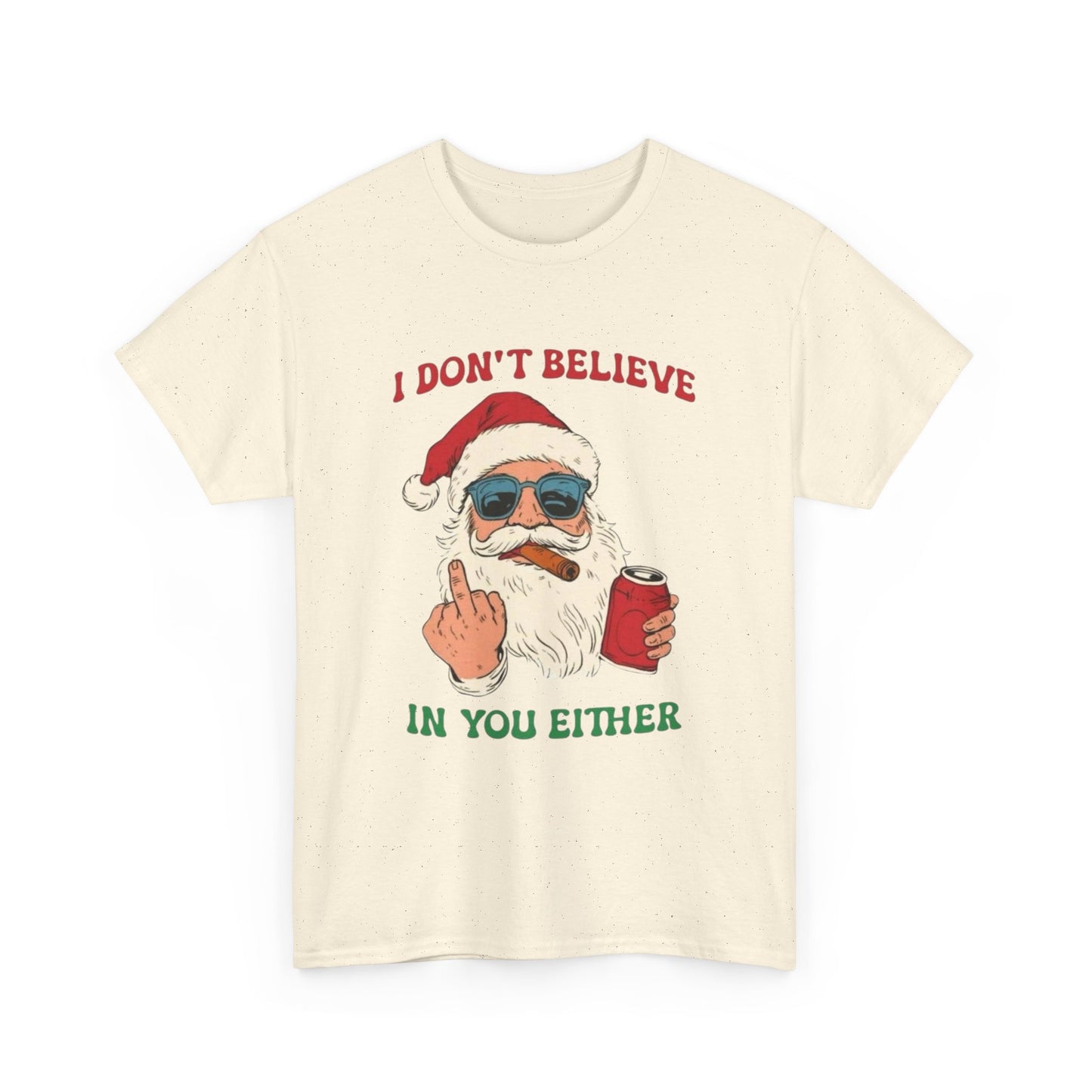 Funny Santa Tee Graphic T Shirt ADULT NEW
