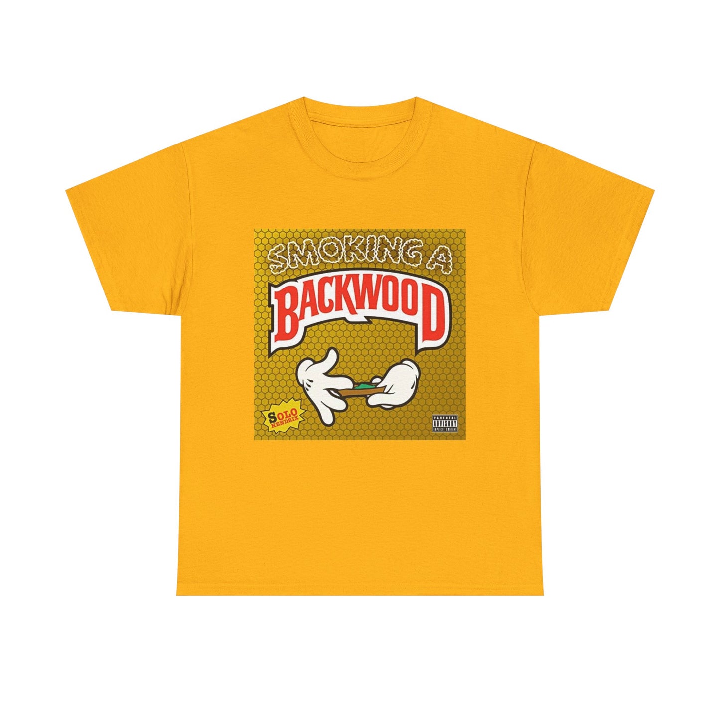 Backwoods Blunt Tshirt Rolling Up 420 Funny Graphic Unisex Heavy Cotton Tee