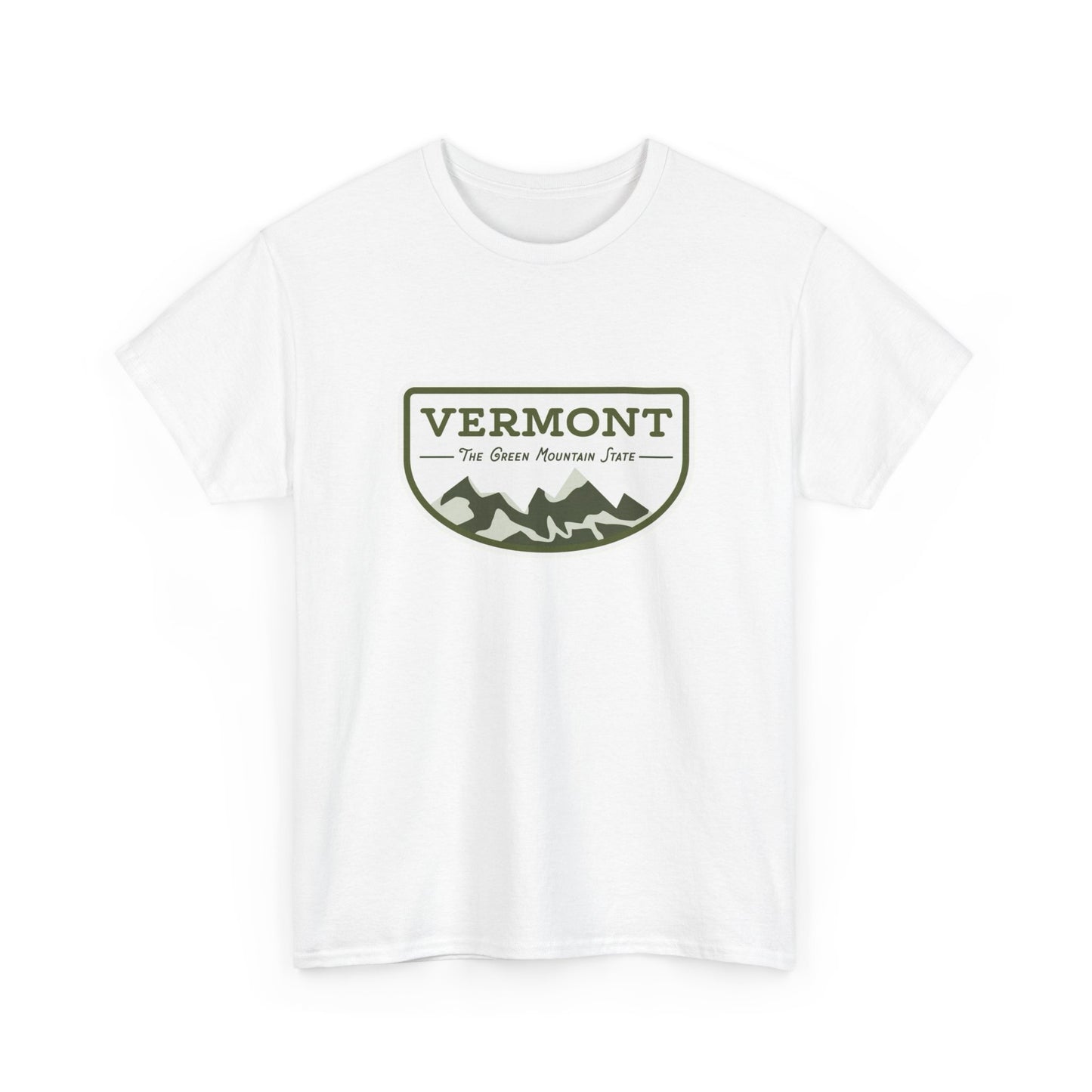 Vermont Graphic T Shirt Heavy Cotton Tee