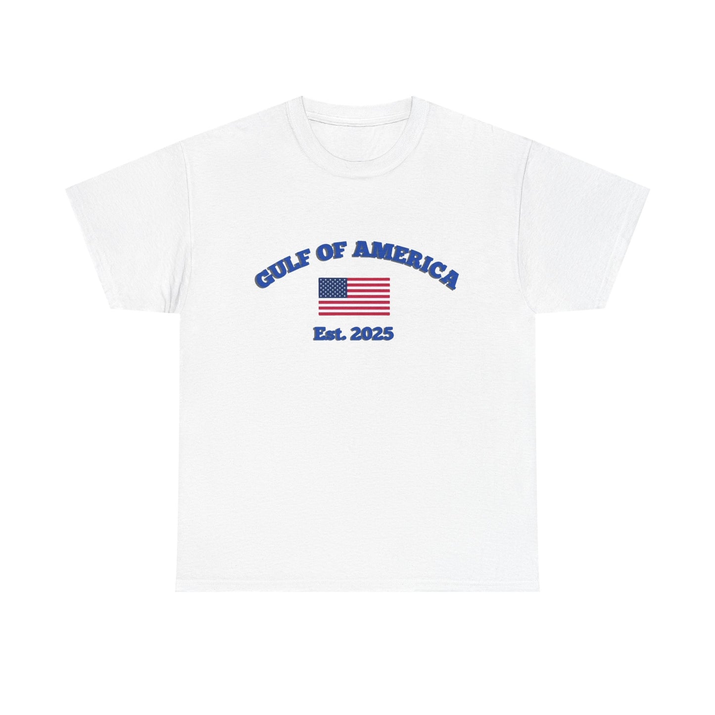 Gulf Of America T Shirt Trump Brand New Unisex Heavy Cotton Tee