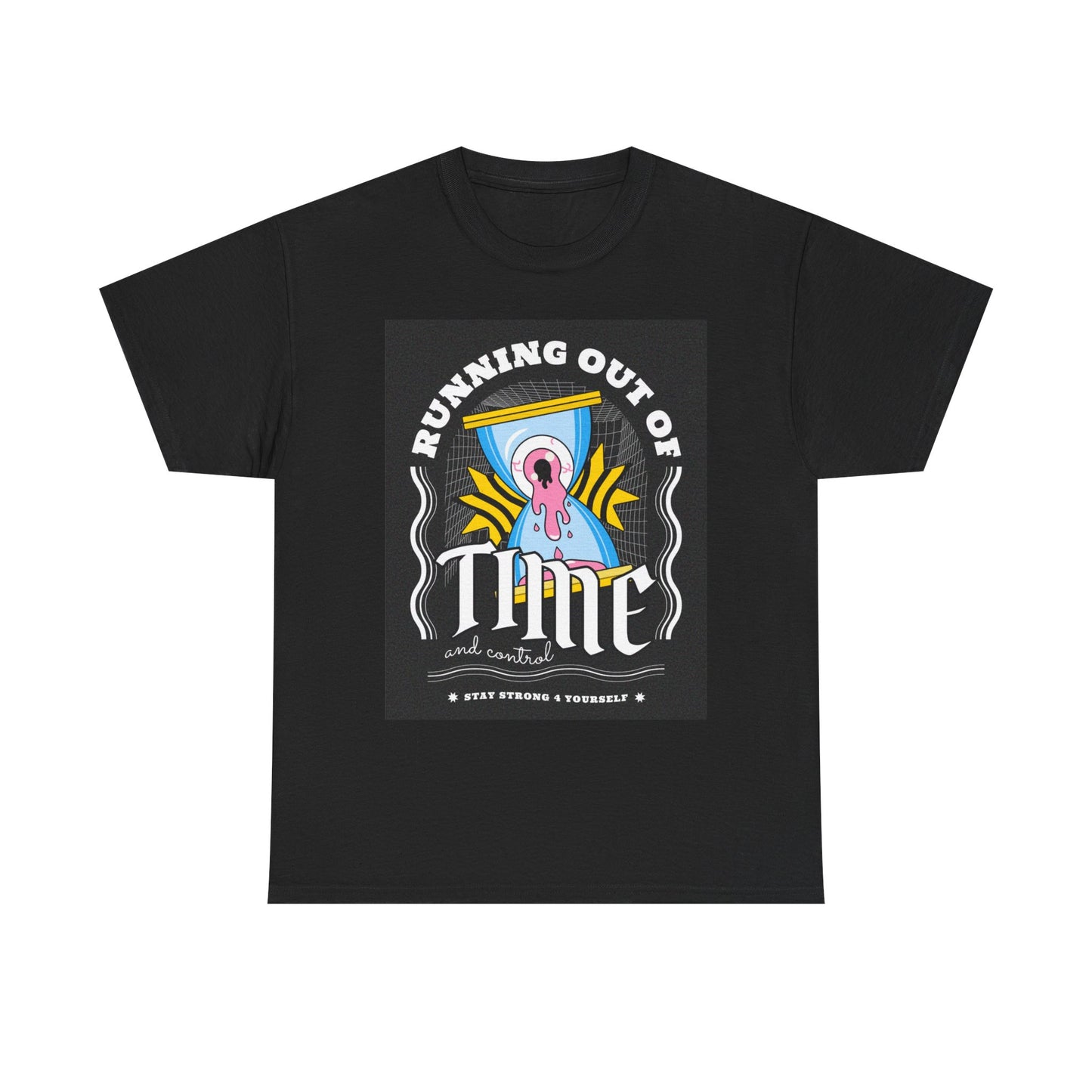 Running Out Of Time T Shirt Unisex Heavy Cotton Tee