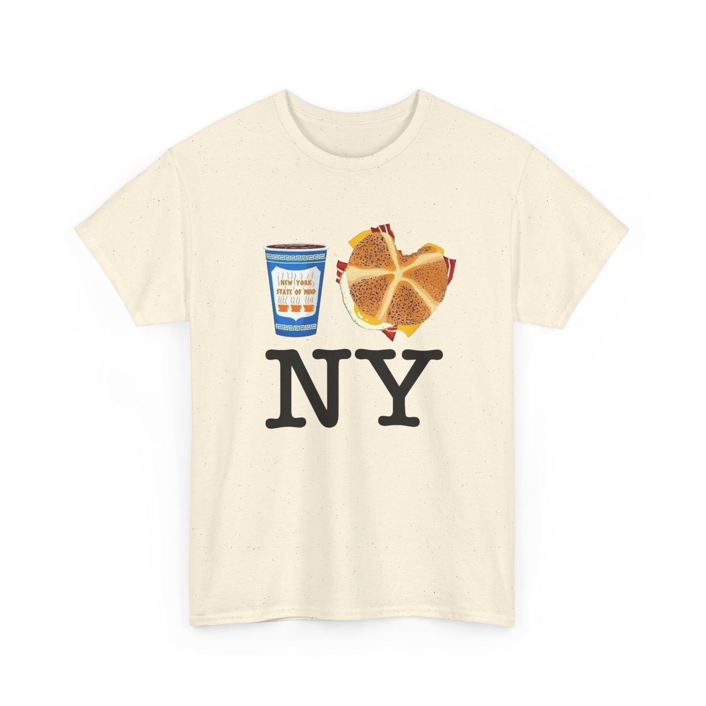 I Love New York Bodega Breakfast Graphic T Shirt Unisex NEW Heavy Cotton Tee
