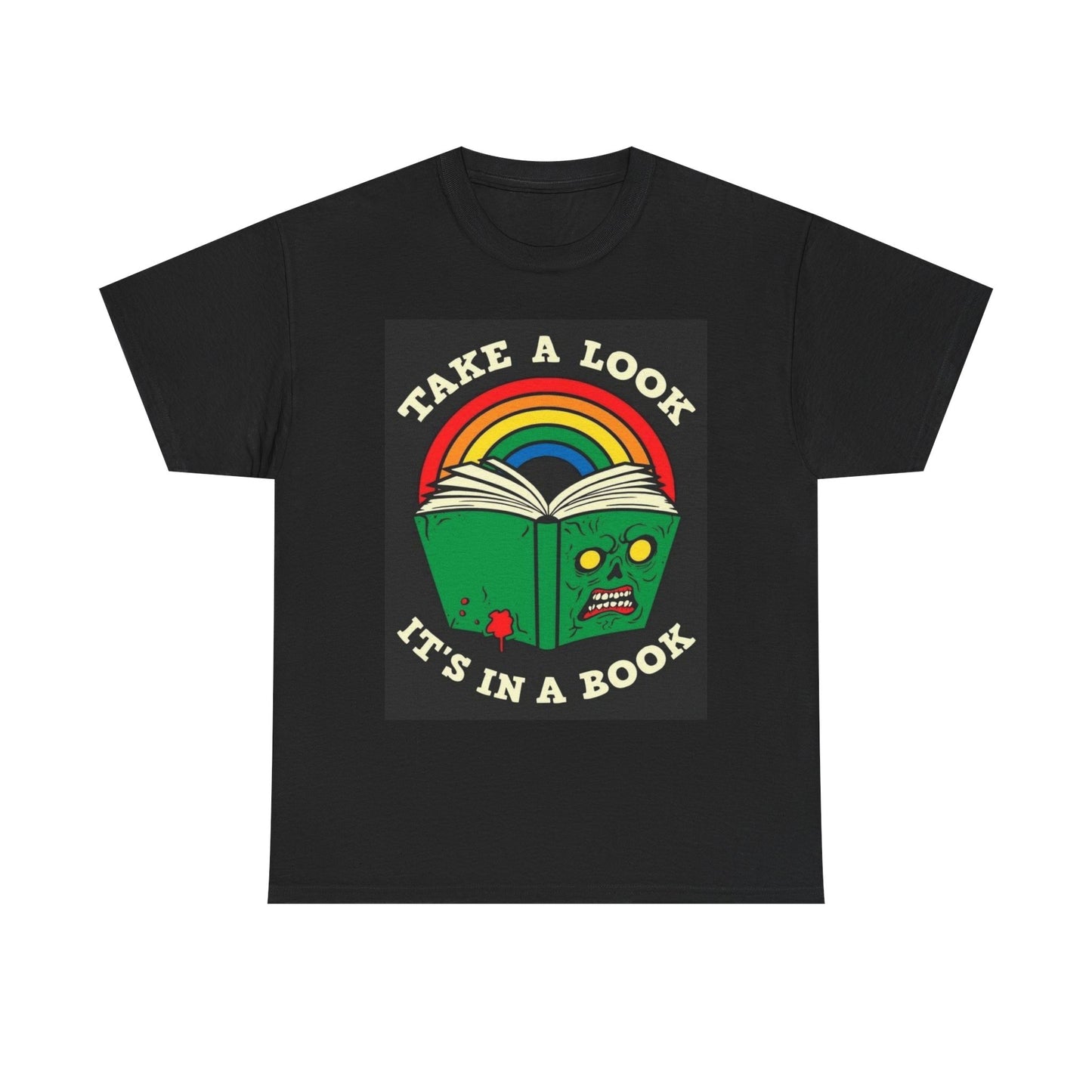 Take A Look It's In A Book Graphic T Shirt NEW Cotton Tee Gift