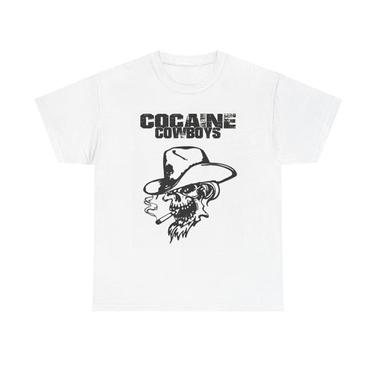 Cocaine Cowboys Graphic T Shirt Retro Miami Unisex Heavy Cotton Tee