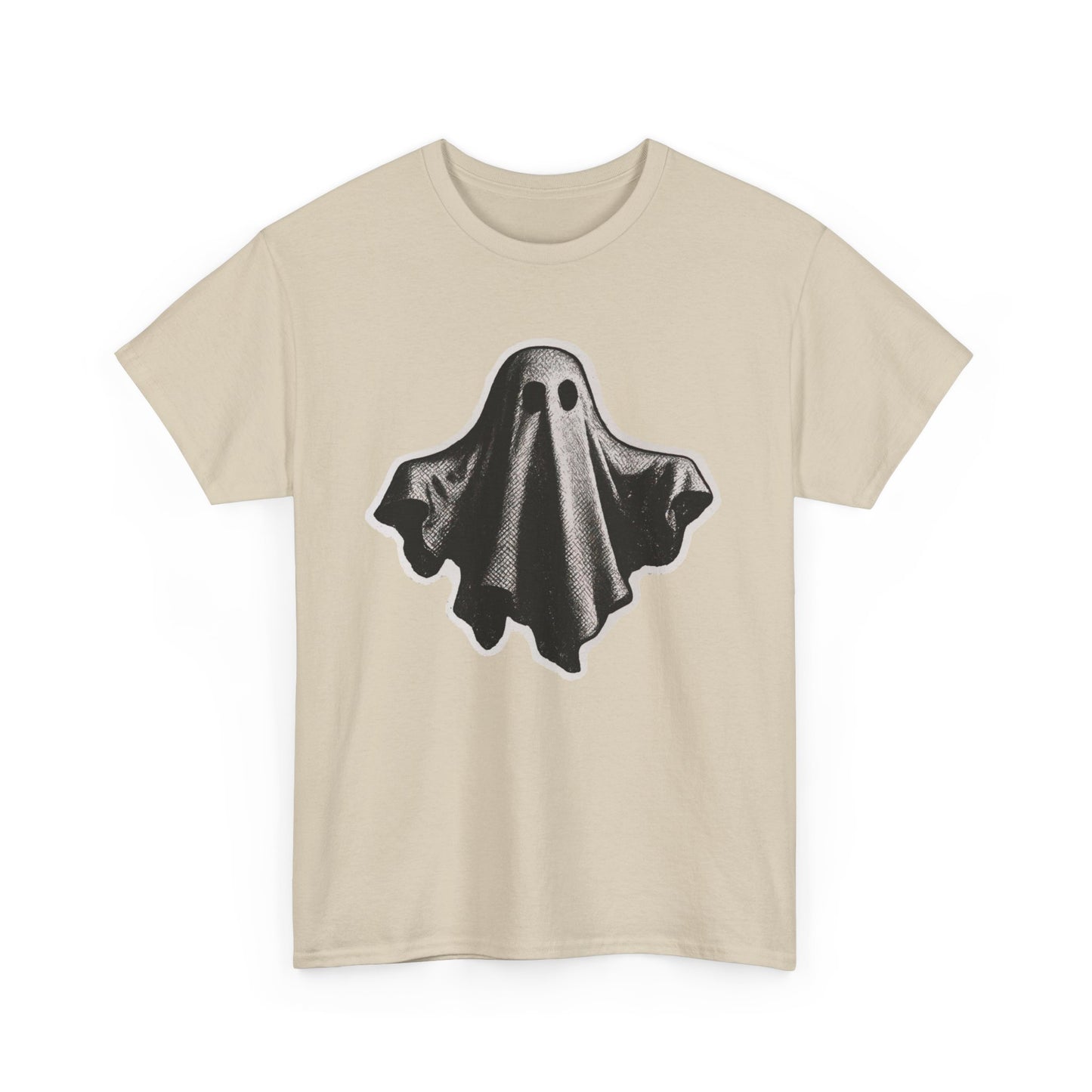 Ghost Graphic T Shirt Unisex Heavy Cotton NEW Tee
