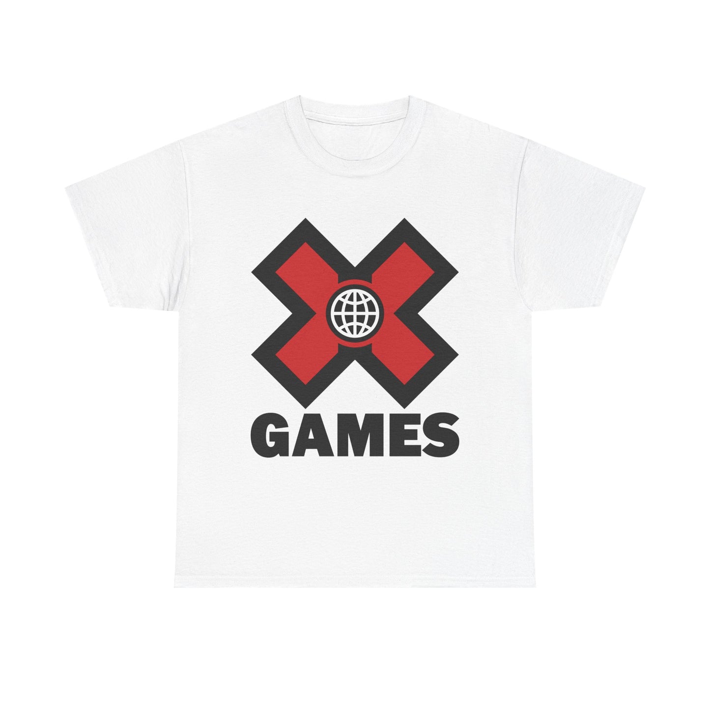 X Games Graphic T Shirt Vintage Sports Retro Unisex Heavy Cotton Tee