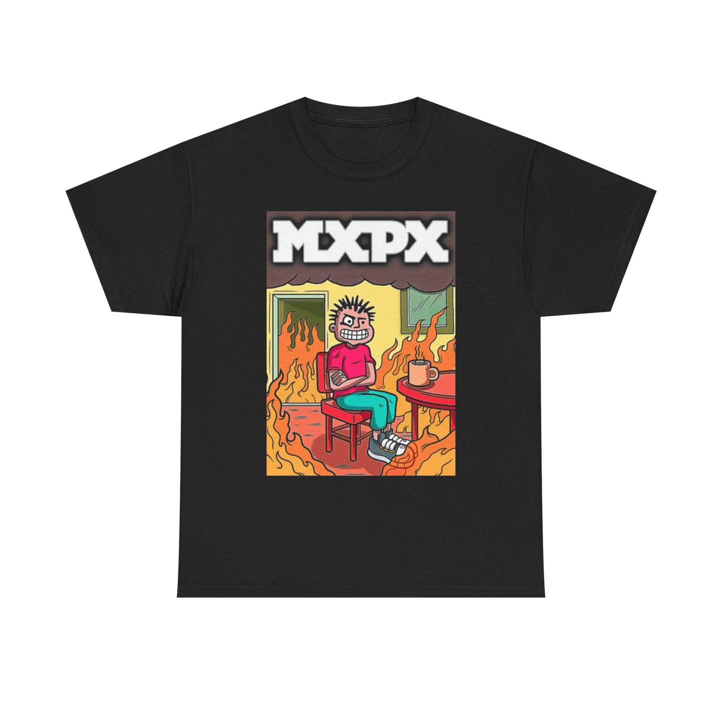 MXPX Graphic T Shirt ART Poster band Merch Unisex Heavy Cotton Tee