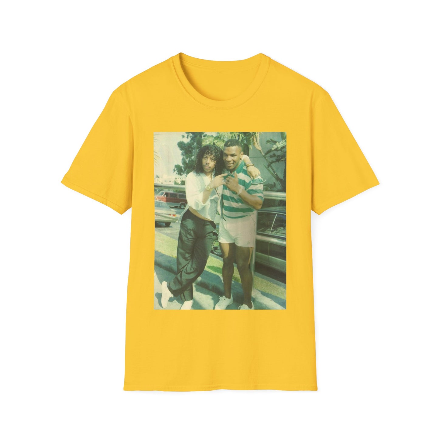 Mike Tyson Tshirt Retro Rick James mens t-shirt vintage style T-Shirt Boxing