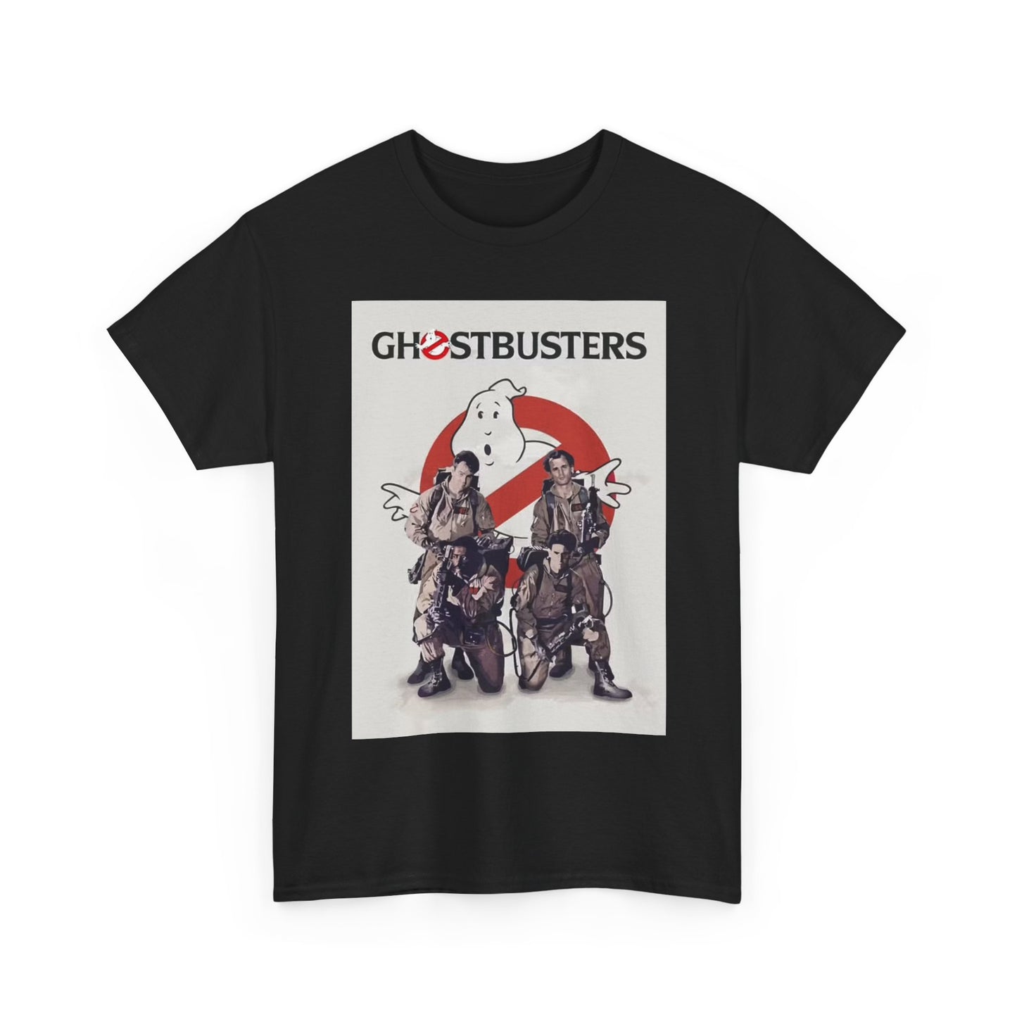 Ghost Busters T shirt Vintage Movie Poster Retro Bill Murray Unisex Heavy Cotton