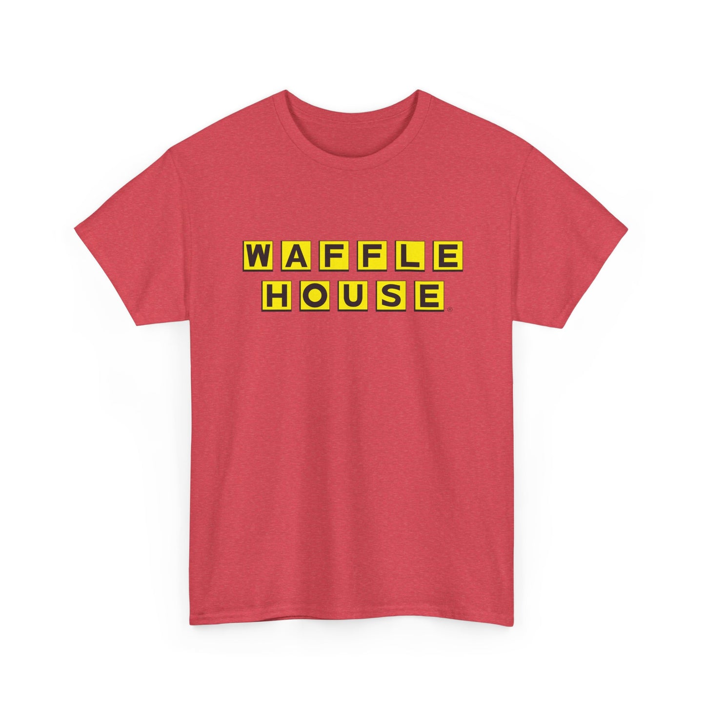 Waffle House Graphic T Shirt Breakfast Cafe Pancakes Retro Unisex Cotton Tee