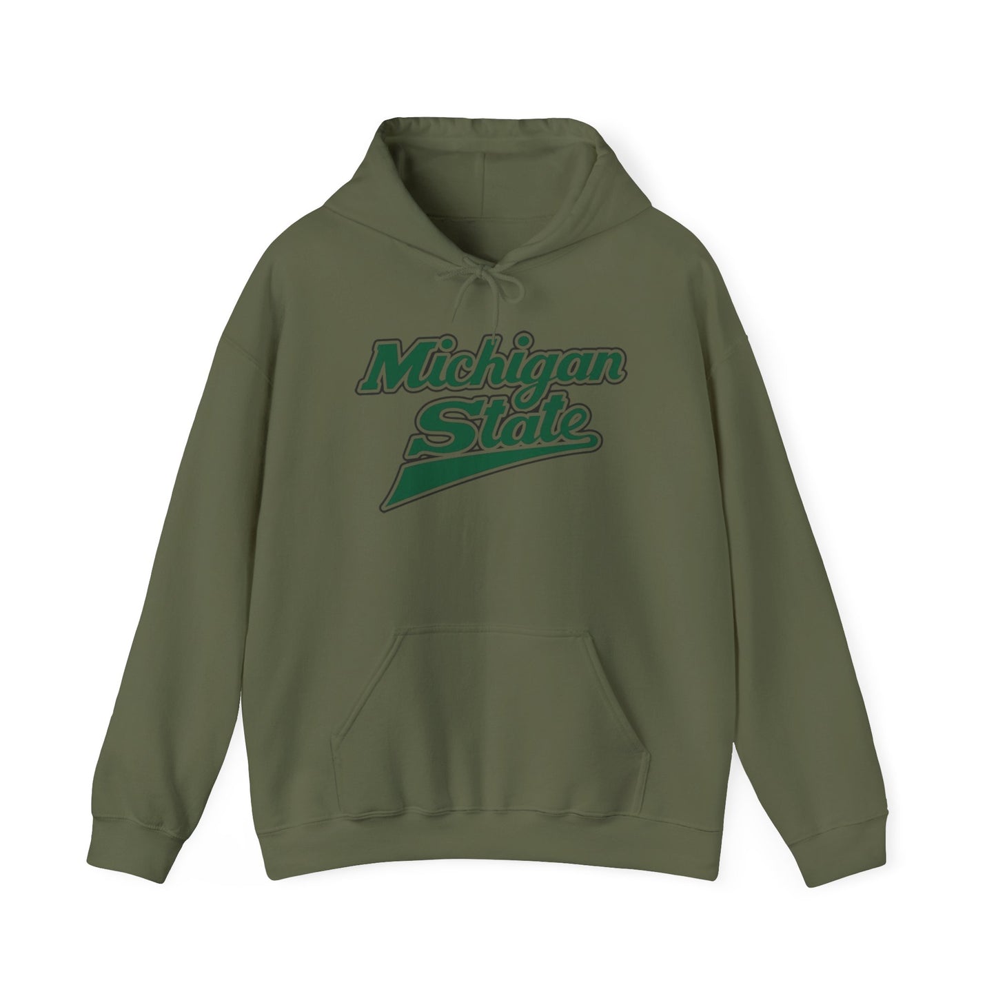 Michigan State Graphic Hoodie Heavy Blend Sweatshirt NEW