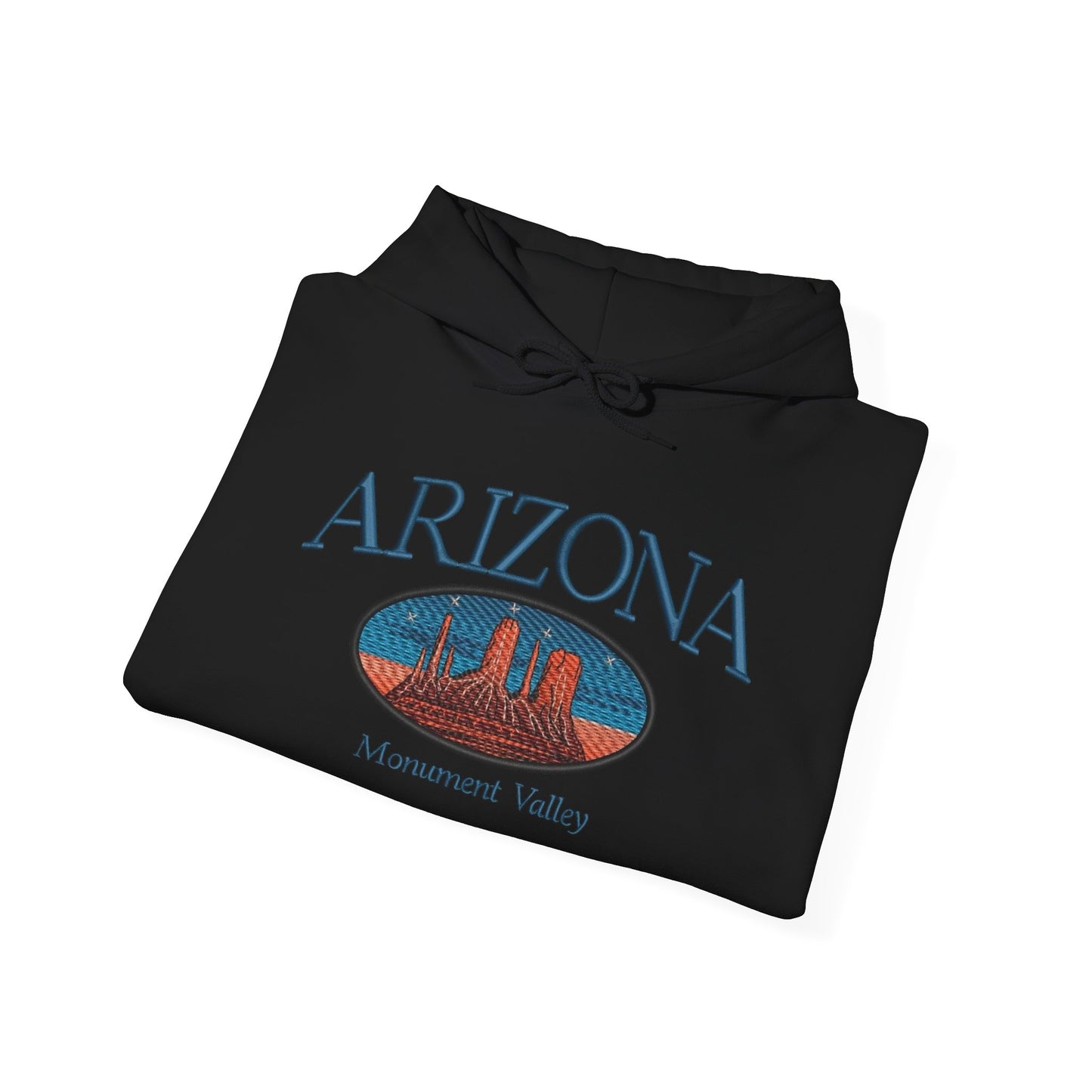 Arizona Monument Valley Graphic Hoodie Heavy Blend Sweatshirt NEW