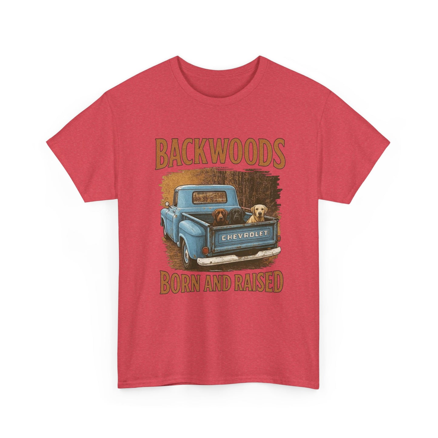 Backwoods Born And Raised Graphic T Shirt NEW ADULT Tee