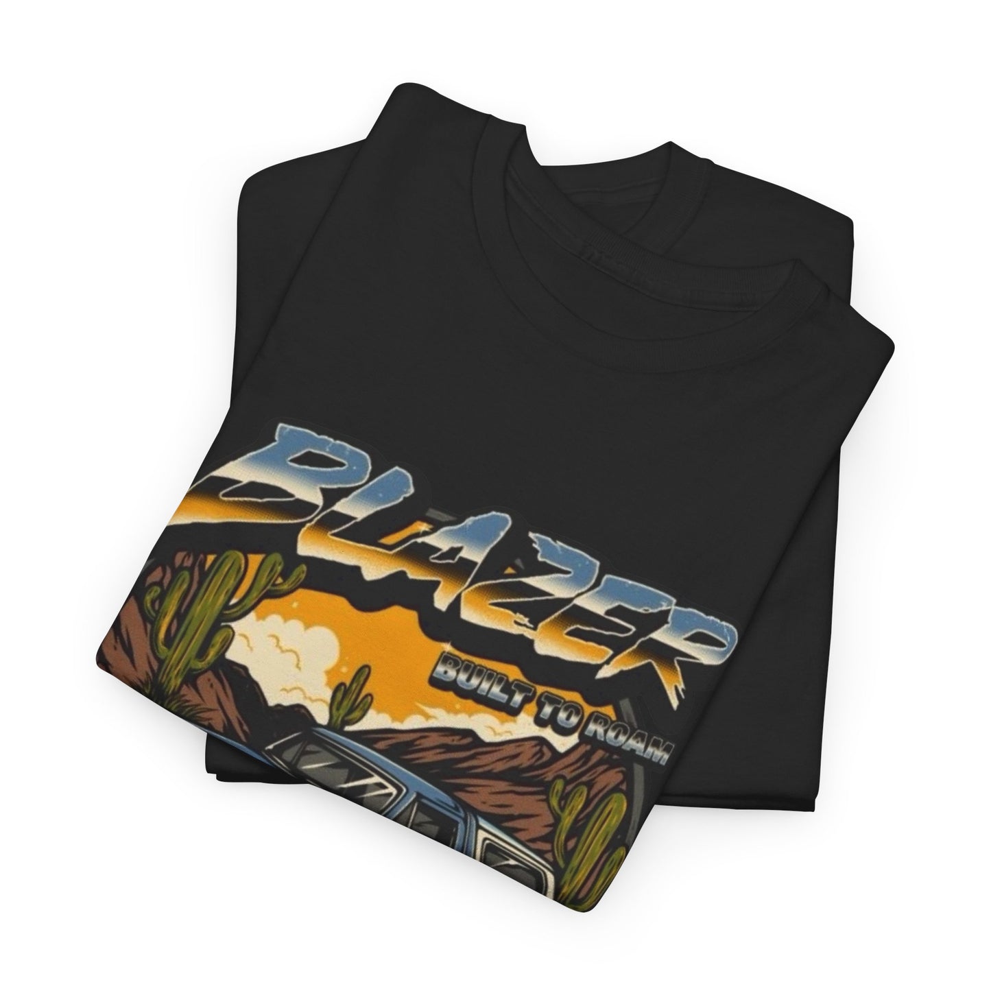Blazer Built To Roam Outdoors Graphic T Shirt Heavy Cotton Tee NEW ADULT UNISEX
