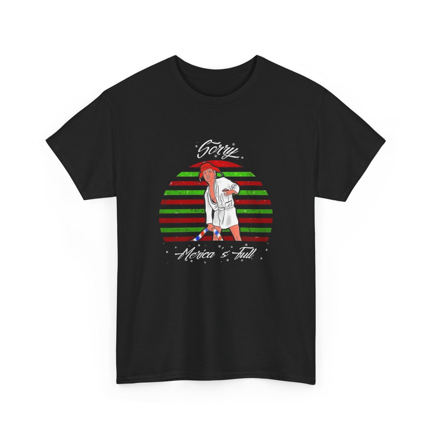 Christmas Story America's Full Funny Graphic T Shirt NEW Unisex Heavy Cotton Tee