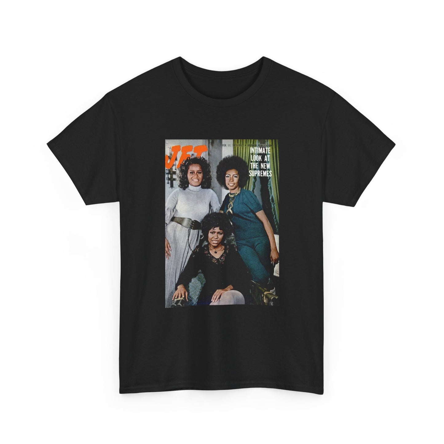 The Supremes Tshirt Vintage Diana Ross Retro Poster Unisex Heavy Cotton Tee