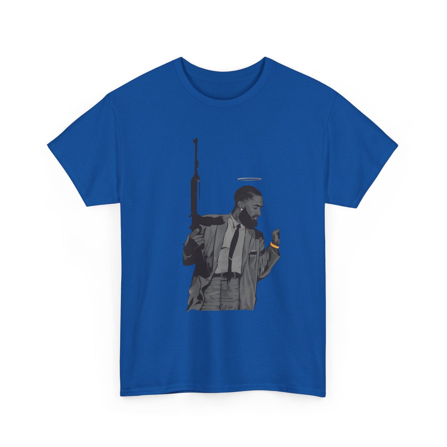 Malcolm X Hustle Rap Hip Hop Cali Graphic T Shirt Heavy Cotton Tee NEW Gift
