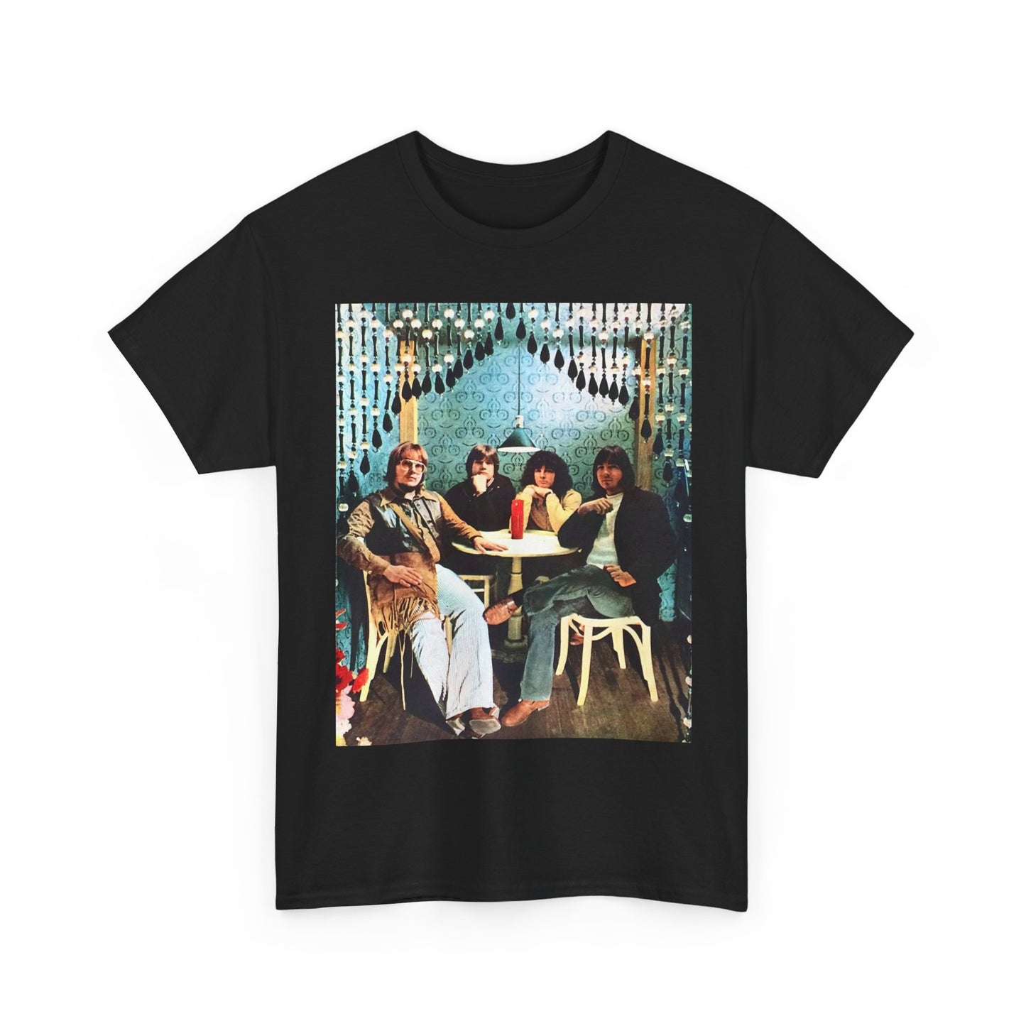 The guess who T-shirt vintage classic rock nostalgia Unisex Heavy Cotton Tee
