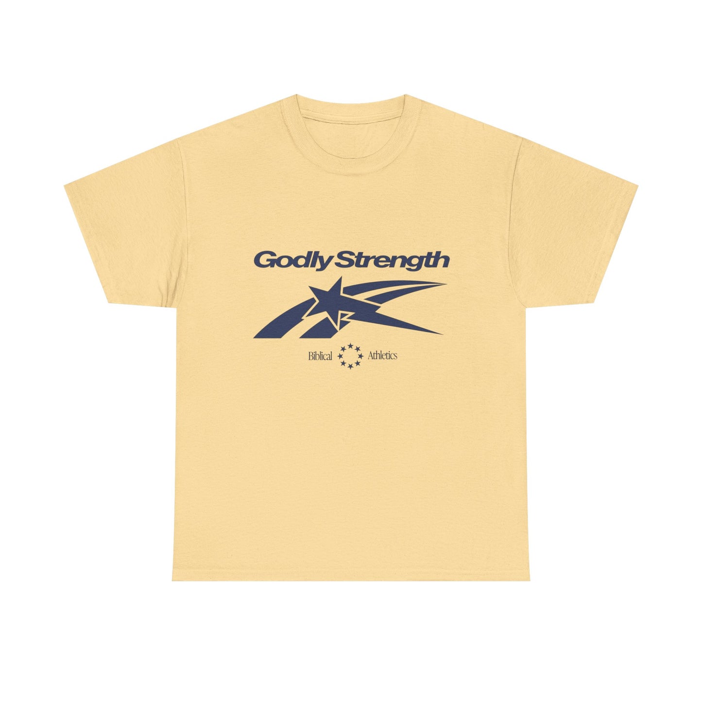 Godly Strength Graphic T Shirt Unisex Heavy Cotton Tee