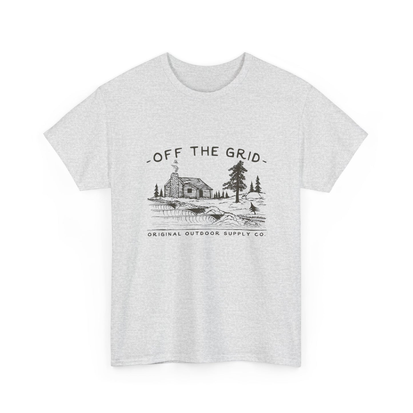 Off The Grid Graphic T Shirt Unisex Heavy Cotton Tee