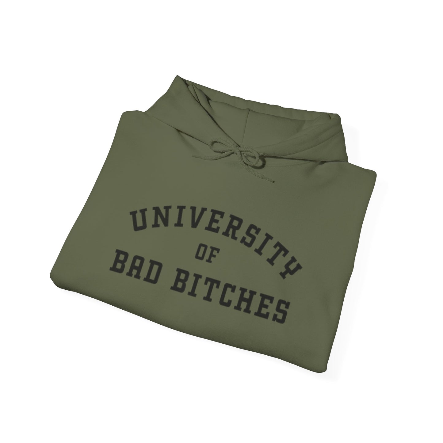 University Of Bad Bitches Hoodie Funny Unisex Heavy Blend™ Hooded Sweatshirt