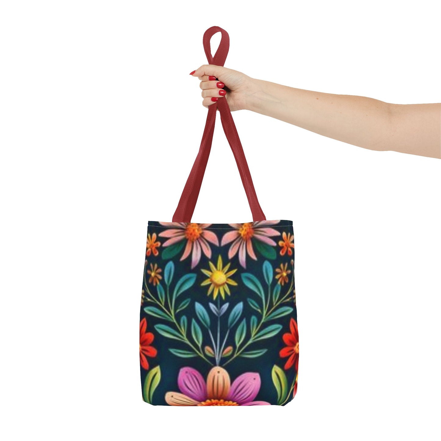 Flowers All Over Print BRAND NEW Purse, Pocketbook,Travel Tote Bag