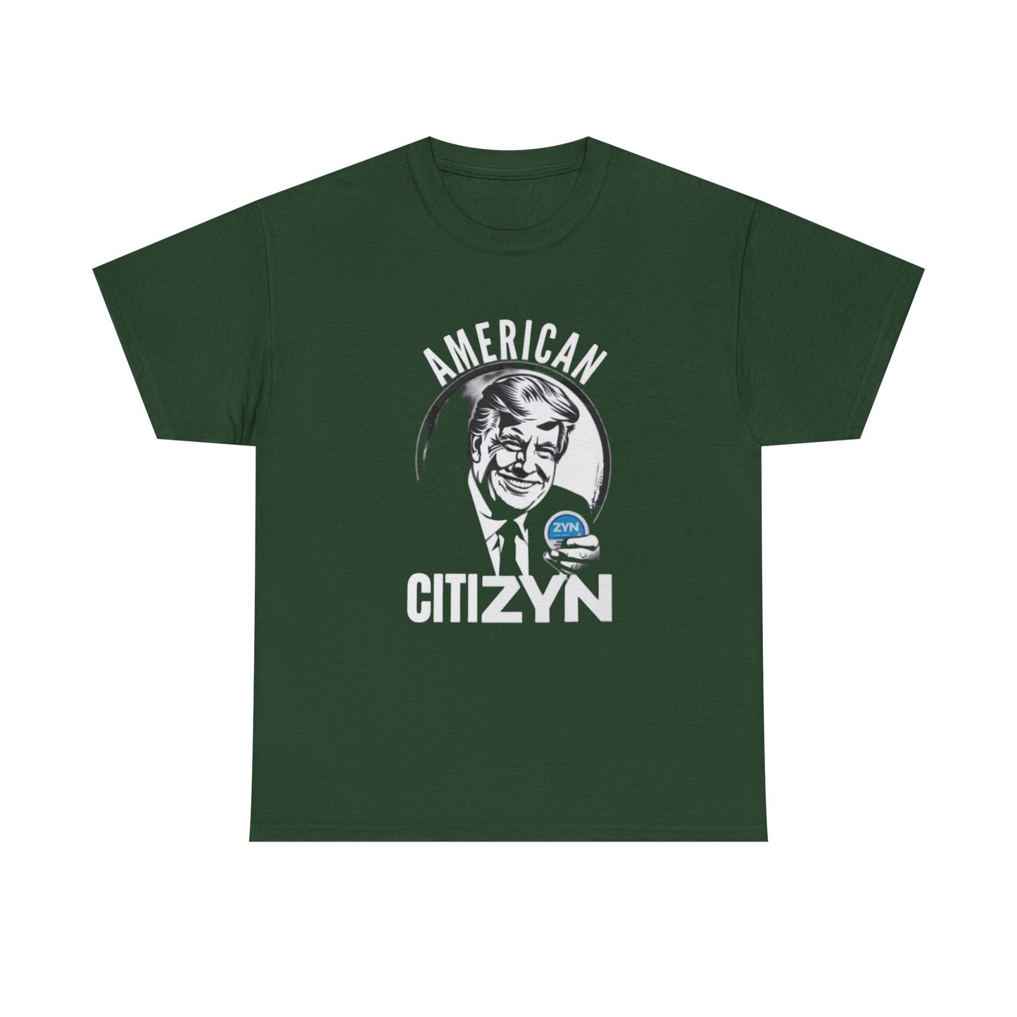 ZYN T-shirt funny Trump Shane Gillis Tucker Newport graphic Heavy Cotton Tee