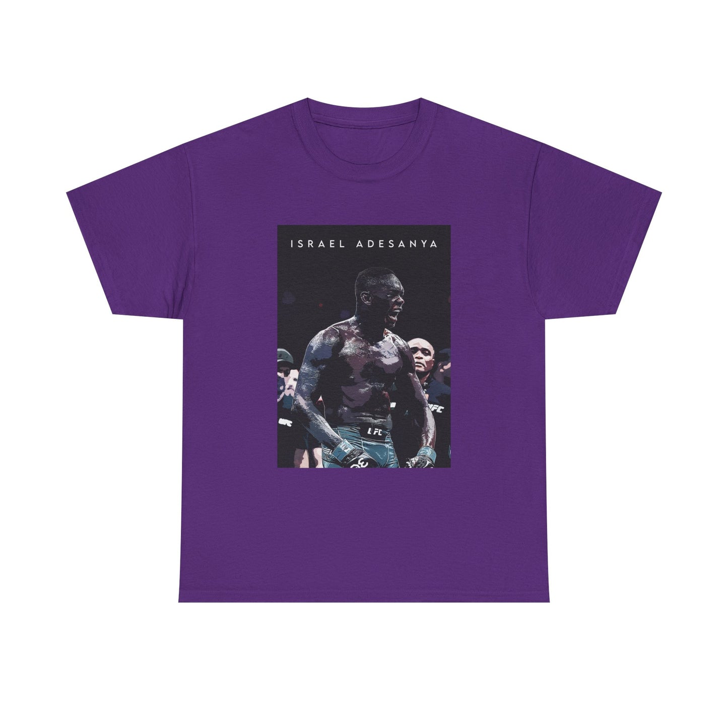 Israel Adesanya Tshirt Poster MMA UFC Merch Champ Graphic Unisex Heavy Cotton