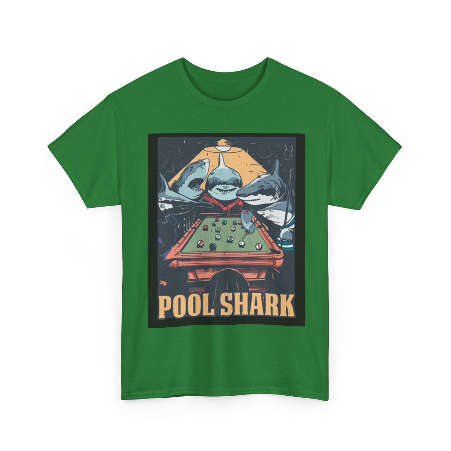 Pool Shark T Shirt Retro Funny Graphic T Vintage Pool Hall Rogan Unisex
