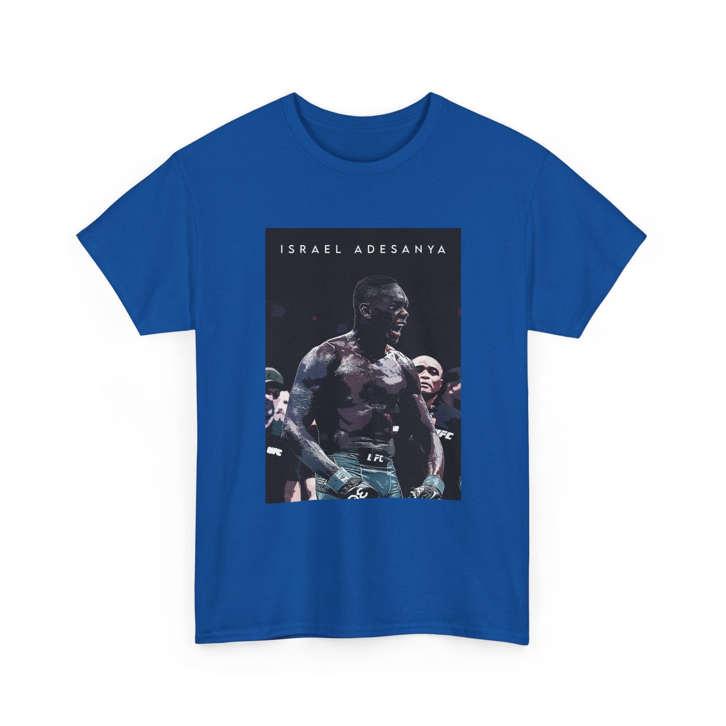 Israel Adesanya Tshirt Poster MMA UFC Merch Champ Graphic Unisex Heavy Cotton