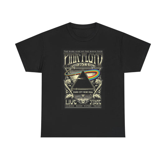 Pink Floyd Graphic T Shirt Vintage Merch Rock Unisex Heavy Cotton Tee