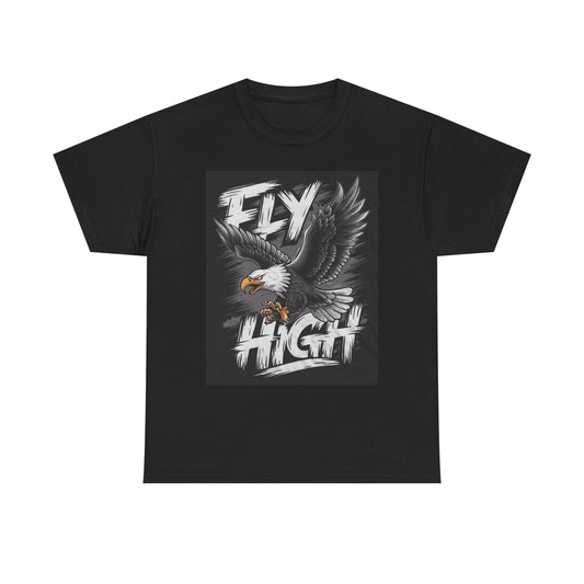Fly High Freebird Graphic T Shirt Apparel Heavy Cotton Tee Small-5xl NEW
