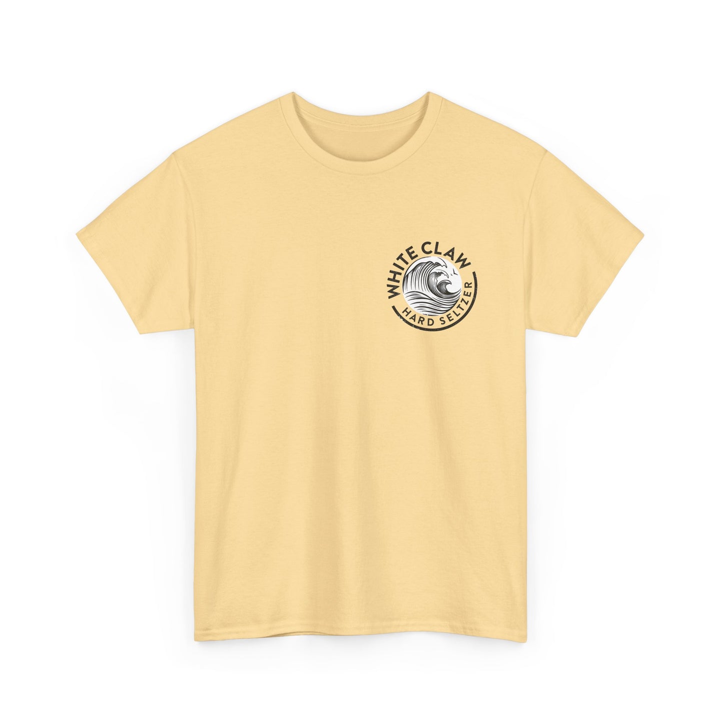 White Claw Retro Graphic T Shirt Adult NEW Unisex Heavy Cotton Tee